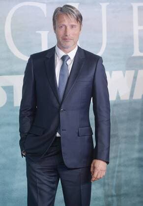 Danish actor Mads Mikkelsen attends the premiere of Rogue One: A Star Wars Story at Tate Modern in London on December 13, 2016.  LON20161213117 RUNExHELLESTAD