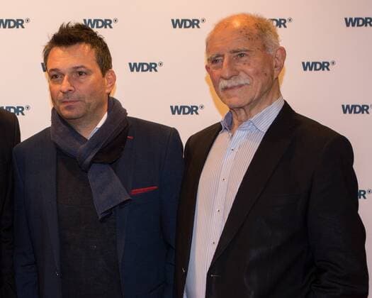 Essen Christian Heidel (Sportdirektor, FC Schalke 04) mit Werner Hansch (ehemaliger Fussball-Reporter), Filmpremiere WDR-Doku Schicht im Schacht , Lichtburg Essen, 13.12.2016, Copyright: xDeutzmann Eibner-Pressefotox EP_CDN