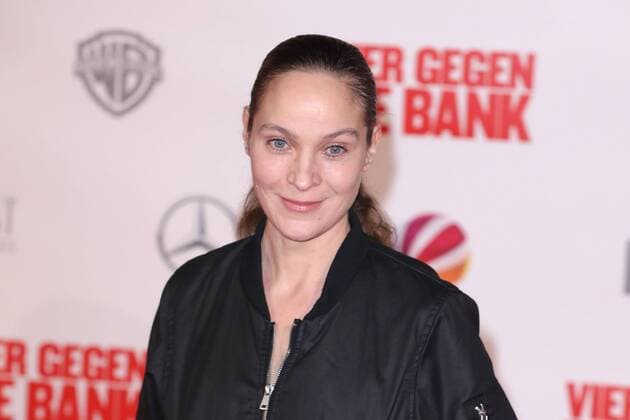 Jeanette Hain bei der Film Premiere von Vier gegen die Bank am 13.12.2016 in Berlin Vier gegen die Bank Filmpremiere in Berlin, 2016 