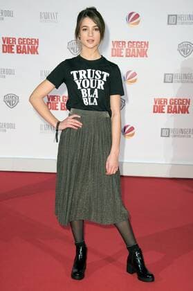 Lisa-Marie Koroll bei der Premiere des Kinofilms Vier gegen die Bank im Cinestar Sony Center am Potsdamer Platz. Berlin, 13.12.2016 Foto:xF.xKernx xFuturexImage