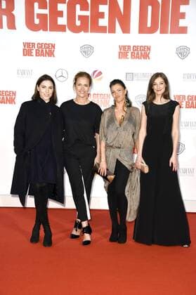 Antje Traue, Claudia Michelsen, Jana Pallaske und Alexandra Maria Lara bei der Premiere des Kinofilms Vier gegen die Bank im Cinestar Sony Center am Potsdamer Platz. Berlin, 13.12.2016 Foto:xF.xKernx xFuturexImage