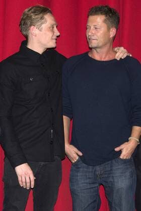 Matthias Schweighöfer und Til Schweiger bei der Premiere des Kinofilms Vier gegen die Bank im Cinestar Sony Center am Potsdamer Platz. Berlin, 13.12.2016 Foto:xK.xWernerx xFuturexImage