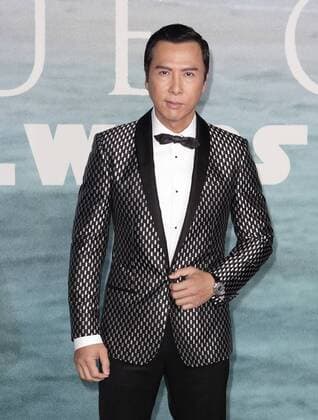Donnie Yen attends the Star Wars Rogue One premiere at Tate Modern Art Gallery in London. DECEMBER 13th 2016  GBHx163846