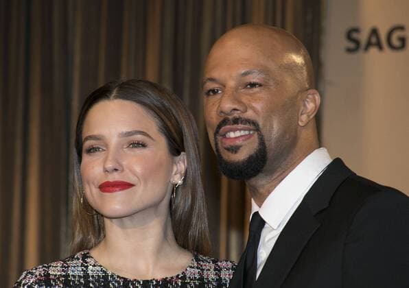 December 14, 2016 - West Hollywood, California, U.S - Common and Sophia Bush at the 23rd Annual Screen Actors Guild Awards Nominations announcement at the Pacific Design Center on Wednesday, December 14, 2016 in West Hollywood, California. West Hollywood U.S. - ZUMAp124 20161214_zaa_p124_003