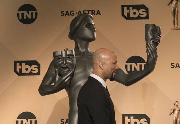 December 14, 2016 - West Hollywood, California, U.S - Common at the 23rd Annual Screen Actors Guild Awards Nominations announcement at the Pacific Design Center on Wednesday, December 14, 2016 in West Hollywood, California. West Hollywood U.S. - ZUMAp124 20161214_zaa_p124_011