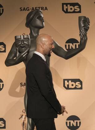 December 14, 2016 - West Hollywood, California, U.S - Common at the 23rd Annual Screen Actors Guild Awards Nominations announcement at the Pacific Design Center on Wednesday, December 14, 2016 in West Hollywood, California. West Hollywood U.S. - ZUMAp124 20161214_zaa_p124_014