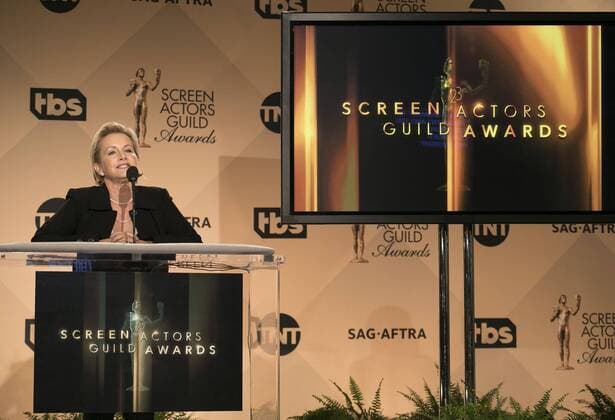 December 14, 2016 - West Hollywood, California, U.S - SAG-AFTRA president Gabrielle Carteris at the 23rd Annual Screen Actors Guild Awards Nominations announcement at the Pacific Design Center on Wednesday, December 14, 2016 in West Hollywood, California. West Hollywood U.S. - ZUMAp124 20161214_zaa_p124_031