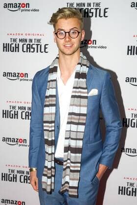 English actor Rupert Evans attends The Man in the High Castle Season 2 European Premiere at Curzon Bloomsbury, London. DECEMBER 14th 2016  SLIx163863