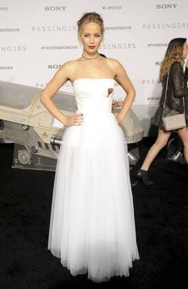 Jennifer Lawrence PASSENGERS FILM PREMIERE Los Angeles Patrick Rideaux PicturePerfect