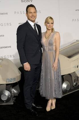 Chris Pratt & wife Anna Faris PASSENGERS FILM PREMIERE Los Angeles Patrick Rideaux PicturePerfect