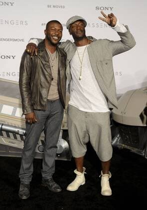 Aldis Hodge & Edwin Hodge PASSENGERS FILM PREMIERE Los Angeles Patrick Rideaux PicturePerfect