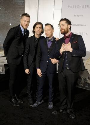 Imagine Dragons PASSENGERS FILM PREMIERE Los Angeles Patrick Rideaux PicturePerfect