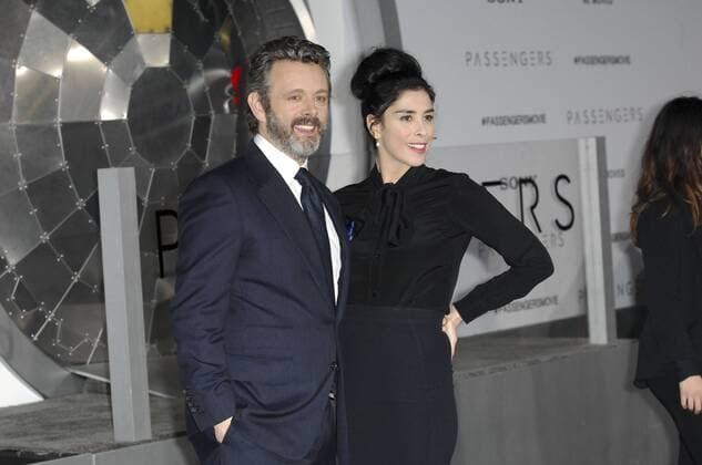 Michael Sheen & Sarah Silverman PASSENGERS FILM PREMIERE Los Angeles Patrick Rideaux PicturePerfect