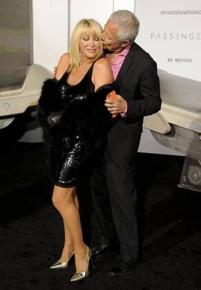 Suzanne Somers & husband Alan Hamel PASSENGERS FILM PREMIERE Los Angeles Patrick Rideaux PicturePerfect