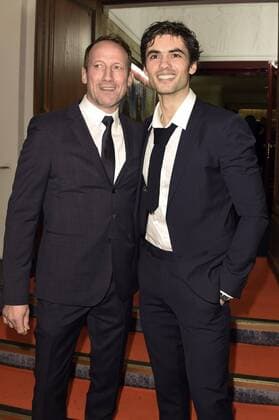 Wotan Wilke Möhring und Nik Xhelilaj bei der Premiere des Fernsehfilms Winnetou - Eine neue Welt im Delphi Filmpalast. Berlin, 14.12.2016 Foto:xF.xKernx xFuturexImage