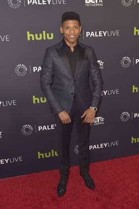 Bryshere Y. Gray bei der Premiere der BET TV-Miniserie The New Edition Story im Paley Center for Media. Beverly Hills, 14.12.2016 Foto:xD.xStarbuckx xFuturexImage