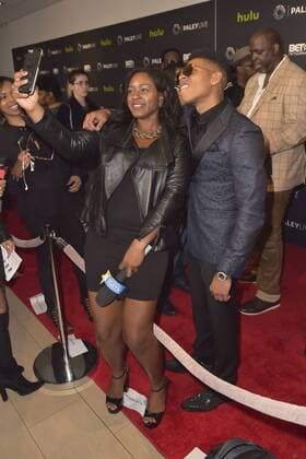Bryshere Y. Gray bei der Premiere der BET TV-Miniserie The New Edition Story im Paley Center for Media. Beverly Hills, 14.12.2016 Foto:xD.xStarbuckx xFuturexImage
