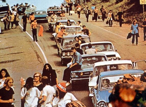 Woodstock, USA 1970, Regie: Michael Wadleigh, Szenenfoto Copyright: IFTN UnitedArchives05369