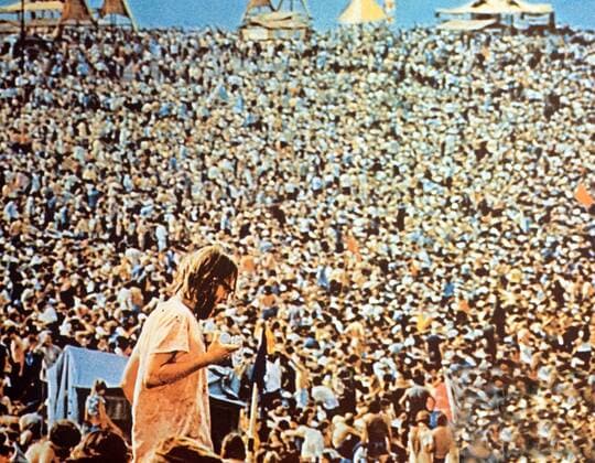 Woodstock, USA 1970, Regie: Michael Wadleigh, Szenenfoto Copyright: IFTN UnitedArchives05370