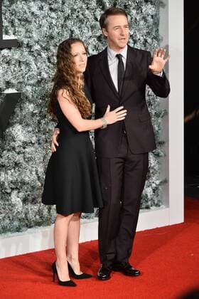 December 15, 2016 - London, London, UK - SHAUNA ROBERTSON and EDWARD NORTON attend the European film premiere of Collateral Beauty. London, UK. London UK  - ZUMAl94_ 20161215_zaf_l94_034