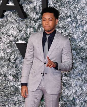 . 15 12 2016. London, United Kingdom. Jacob Latimore attends Collateral Beauty European film premiere. Drama about a man whose life is flipped upside down after a tragedy sends him into a deep depression.  xNilsxJorgensenx xi-Imagesx IIM-14040-0034