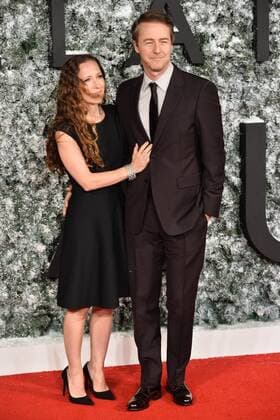 December 15, 2016 - London, London, UK - SHAUNA ROBERTSON and EDWARD NORTON attend the European film premiere of Collateral Beauty. London, UK. London UK  - ZUMAl94_ 20161215_zaf_l94_035
