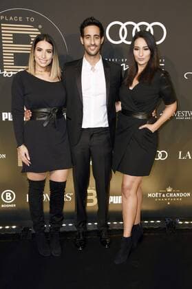 Lamiya Slimani, Sami Slimani und Dounia Slimani beim Place To B Influencer Award 2016 im Hauptempfang Axel Springer SE. Berlin, 15.12.2016 Foto:xF.xKernx xFuturexImage