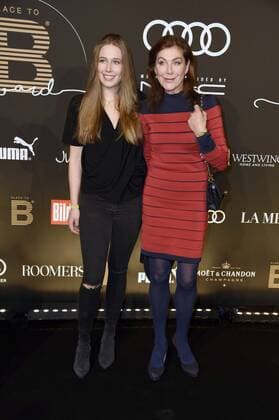 Alexandra von Rehlingen mit Tochter Antonia beim Place To B Influencer Award 2016 im Hauptempfang Axel Springer SE. Berlin, 15.12.2016 Foto:xF.xKernx xFuturexImage