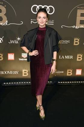 Janina Uhse beim Place To B Influencer Award 2016 im Hauptempfang Axel Springer SE. Berlin, 15.12.2016 Foto:xF.xKernx xFuturexImage