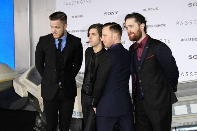 Imagine Dragons bei der Premiere des Kinofilms Passengers im Regency Village Theatre, Westwood. Los Angeles, 14.12.2016 Foto:xD.xBedrosianx xFuturexImage