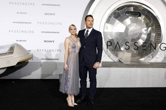 Anna Faris und Chris Pratt bei der Premiere des Kinofilms Passengers im Regency Village Theatre, Westwood. Los Angeles, 14.12.2016 Foto:xD.xBedrosianx xFuturexImage