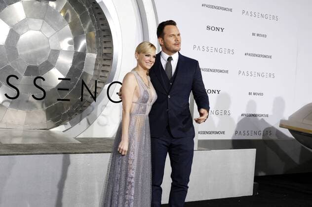 Anna Faris und Chris Pratt bei der Premiere des Kinofilms Passengers im Regency Village Theatre, Westwood. Los Angeles, 14.12.2016 Foto:xD.xBedrosianx xFuturexImage