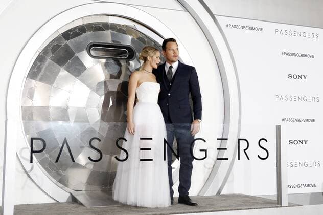 Jennifer Lawrence und Chris Pratt bei der Premiere des Kinofilms Passengers im Regency Village Theatre, Westwood. Los Angeles, 14.12.2016 Foto:xD.xBedrosianx xFuturexImage