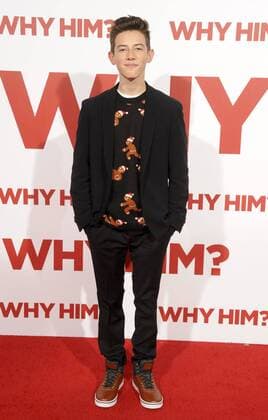 Griffin Gluck WHY HIM? FILM PREMIERE Los Angeles Patrick Rideaux PicturePerfect