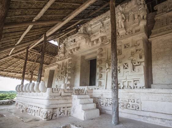 Maya-Struktur, Ek Balam, Yucatan, Mexico Copyright: imageBROKER/EduardoxFusterxSalamero iblefu04425457.jpg