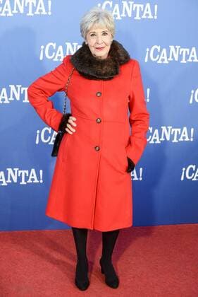 Concha Velasco attends to the premiere of the film ¡Canta! at Cines Capitol in Madrid, Spain. December 18, 2016.  (20161218049)