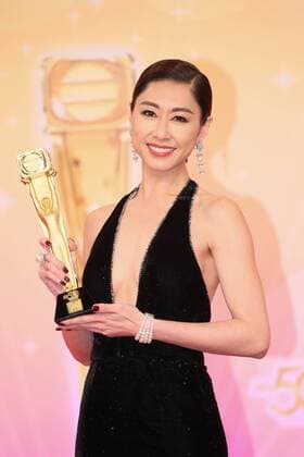 HONG KONG, CHINA - DECEMBER 18: Actress Nancy Wu attends the 2016 TVB Anniversary Awards on December 18, 2016 in Hong Kong, China.  CFP497275757