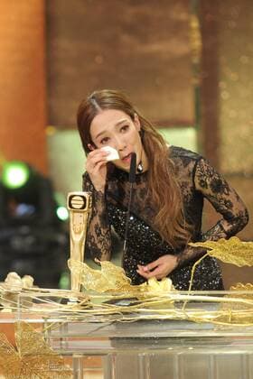 HONG KONG, CHINA - DECEMBER 18: Actress Grace Wong Kwan-hing attends the 2016 TVB Anniversary Awards on December 18, 2016 in Hong Kong, China.  CFP497275762
