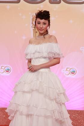 HONG KONG, CHINA - DECEMBER 18: Actress Annie Liu attends the 2016 TVB Anniversary Awards on December 18, 2016 in Hong Kong, China.  CFP497275863