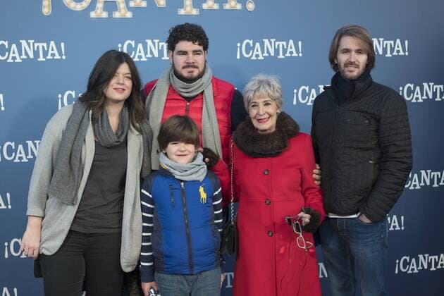 December 18, 2016 - Madrid, Spain - Spanish actress Concha Velasco attends Canta premiere at Capitol cinema on December 18, 2016 in Madrid, Spain. Madrid Spain  - ZUMAn230 20161218_zaa_n230_382