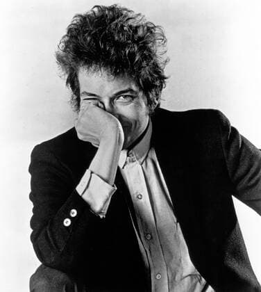 Der amerikanische Folk- und Rockmusiker und Lyriker Bob Dylan, 1960er Jahre. American folk and rock singer Bob Dylan, 1960s. Copyright: IFTN UnitedArchives09655