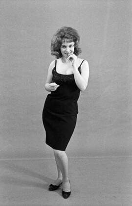 Die deutsche Sängerin und Schauspielerin Lotti Krekel, Deutschland 1960er Jahre. German singer and actress Lotti Krekel, Germany 1960s. 24x36swNeg132 Lotti Krekel Copyright: HeinzxBrowers UnitedArchives2003705