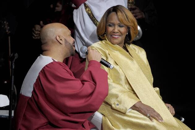 Queen Eshter Marrows s The Harlem Gospel Singer Show, zur Deutschlandpremiere der großen Abschieds-Tour 2016 im Admiralspalast in Berlin am 20.12.2016 APP