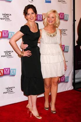 Apr. 24, 2008 - New York, New York, U.S. - TINA FEY AND AMY POEHLER ARRIVING AT THE PREMIERE OF BABY MAMA AT THE OPENING NIGHT OF THE TRIBECA FILM FESTIVAL AT THE ZIEGFELD THEATRE IN NEW YORK New York ON 04-24-2008. 2008..K58048HMC - ZUMAmg1_ 20080424_gaf_mg1_047