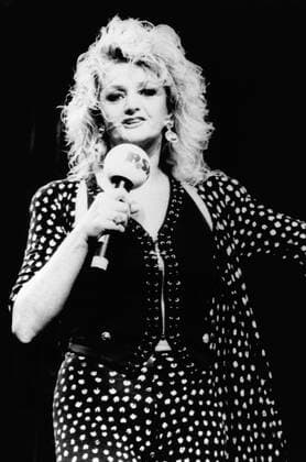 Die walisische Rock- und Popsängerin Bonnie Tyler, 1990er Jahre. Welsh rock and pop singer Bonnie Tyler, 1990s. Copyright: TBM UnitedArchives201500