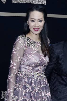BEIJING, CHINA - DECEMBER 21: Model Cecilia Wang arrives at the red carpet of the premiere of film Rogue One: A Star Wars Story on December 21, 2016 in Beijing, China.  CFP497374459