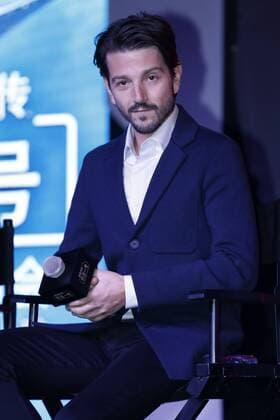 BEIJING, CHINA - DECEMBER 21: Mexican actor Diego Luna attends the press conference of film Rogue One: A Star Wars Story on December 21, 2016 in Beijing, China.  CFP497374517