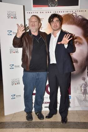 Rome, Casa del Cinema Villa Borghese Event T he Lion Walk Home, In the picture: Harvey Weinstein Riccardo Scamarcio  Copyright: xVincenzoxLandix xIPAx