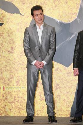 HONG KONG, CHINA - DECEMBER 22: Actor Takeshi Kaneshiro attends the charity premiere of director Zhang Jiajia s film See You Tomorrow on December 22, 2016 in Hong Kong, China.  CFP497405352