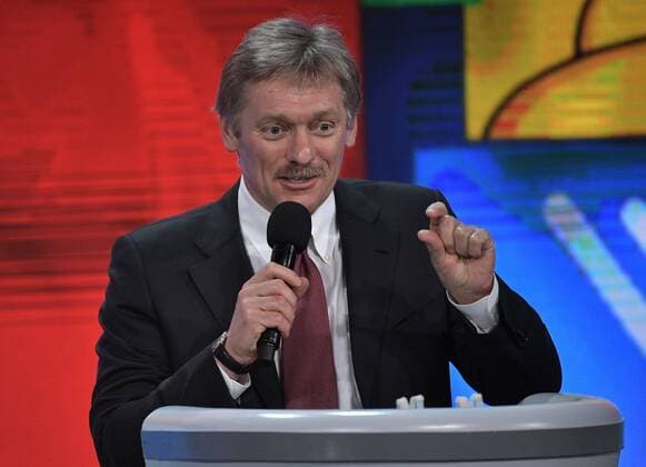 PK: Putin zieht Jahresbilanz MOSCOW, RUSSIA - DECEMBER 23, 2016: Russian Presidential Spokesman Dmitry Peskov at an annual news conference by Russia s President Vladimir Putin, at Moscow s World Trade Centre. Alexei Nikolsky Russian Presidential Press and Information Office TASS  TS03C5B2